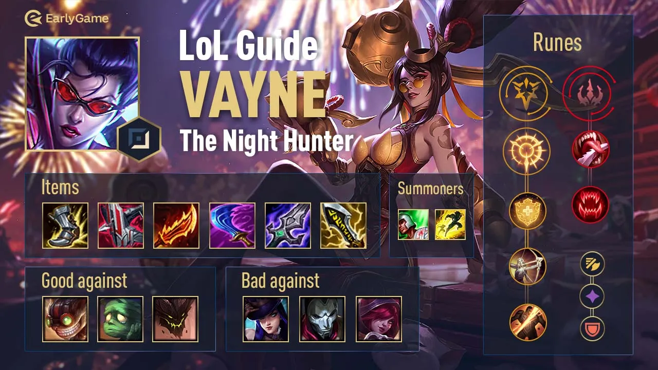 Cách Lên Đồ Vayne Tốc Chiến Hiệu Quả Nhất